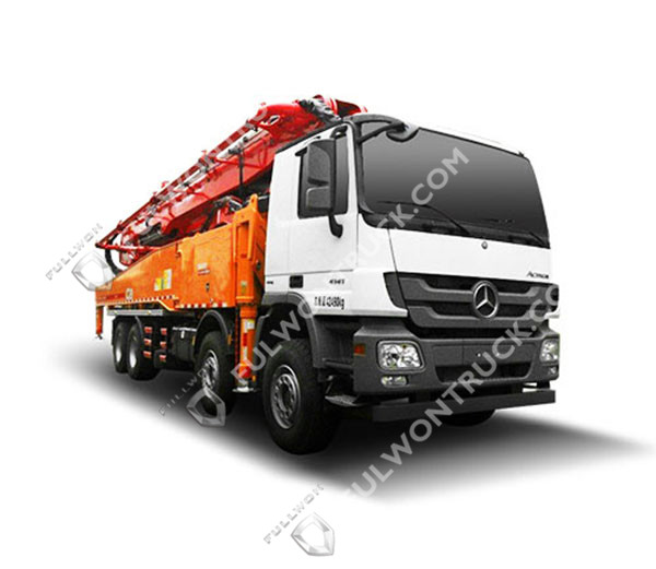 49m Concrete Pump Truck with Benz Chassis Supply by Fullwon